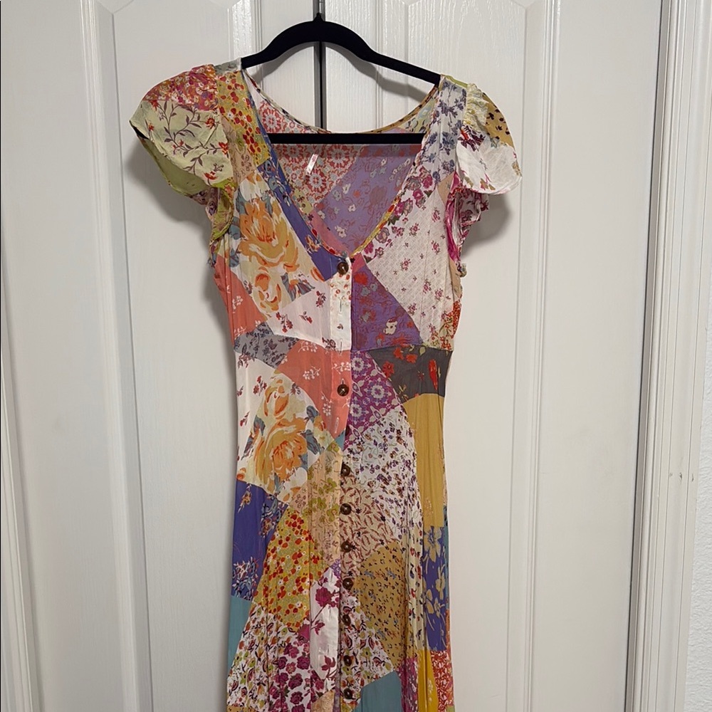 FP Floral Patchwork Dress